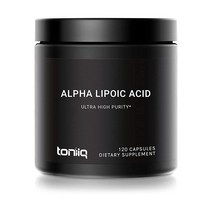 Toniiq Ultra High 알파리포산 캡슐 - 1000mg 120 캡슐