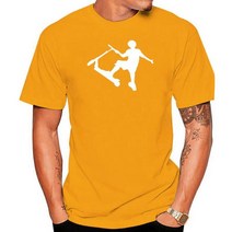 남자 T 셔츠 스턴트 스쿠터 재미 있은 tshirt면 탑 플러스 크기 티 넥 옷, 04 Men Ginger_04 M
