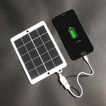 태양열설치 태양광패널 SunPower 3W 5V 160*120MM USB 태양 전지 패널 휴대 전화 열 충전기 발전기 보조베터리 휴대용 Carabiner, A
