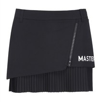 마스터바니 마스터바니골프스커트 F 421A1PC367_BK 여성 플리츠 언발 큐롯스커트