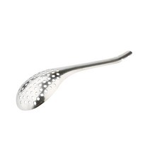 NEW 주방 스푼 56 홀 아크릴 분자 요리 캐비어 빌더 알 소스 스트레이너 요리 스푼 가제트, [1] Spoon only