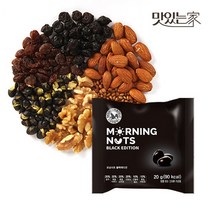 [산과들에] 검은콩 한줌견과 모닝너츠 블랙에디션 100봉, 모닝너츠블랙에디션100낱봉, 상세설명 참조