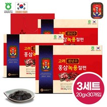 명기삼 고려천년수 홍삼녹용절편 + 쇼핑백, 20g, 30개