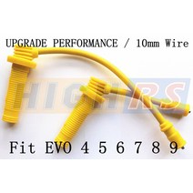 2 성능 점화 코일 팩 스파크 케이블 리드 연결 1996-2006 LANCER EVO 4 5 6 7 8 9 JDM MD363552 4G63, 한개옵션0