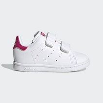 아디다스 Stan Smith Shoes Infants Originals - Cloud White / Cloud White / Bold Pink