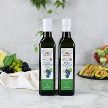 압착 포도씨유(비정제) 500ml 2병