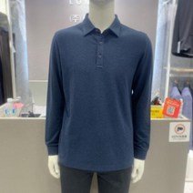 파크랜 NC15 네이비 기모 카라넥티셔츠 ATL23901