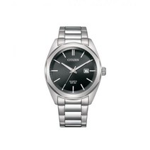 [정품] 시티즌 쿼츠 젠츠 41mm 스테인레스 스틸 블랙 실버 Quartz Gents Stainless Steel Black Silver 1119743