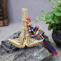 차량용 미니 복조리 복조리개 색동 복주머니 새해선물 민속용품 개업선물 전통소품