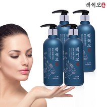백세모 샴푸 530ml 4개, 1개