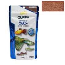 [조한스토어] 히카리 구피 전용 사료 (구피종 소형 열대어 먹이) 마이크로 그래뉼 타입, 1개, 70g