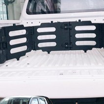 픽업트럭 고정 적재함 상업용 바디 카고 고정 막대 알루미늄 합금 울타리 확장 랙, 나일론 울타리
