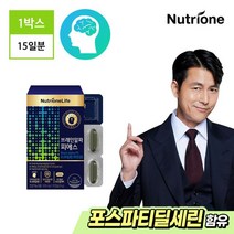 뉴트리원 브레인알파 피에스 1박스(15일분), 상세 설명 참조, 단일옵션