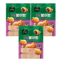 비비고 단팥 붕어빵 x3개, 3개, 300g