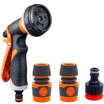 정원 세척 청소기 고압력 자동차 및 호스 노즐 와셔 물 스프레이 건 포함 빠른 연결 어댑터 수도꼭지 연결, 스타일6