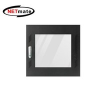 허브랙 전면 도어 서버랙 도어 NM-S750MN 전용 블랙, 1