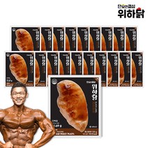 단호한결심 위하닭 소스 닭가슴살 블랙라벨 불닭 130g, 10팩