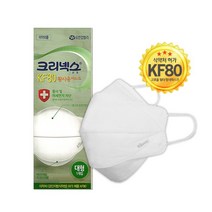크린가드 황사마스크 KF80 대형 1P x 25매 13053, 단품