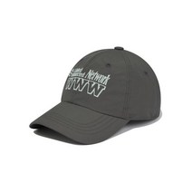 CHUCK 척 WWW 나일론 볼캡 (차콜) WWW Nylon Ball Cap (Charcoal)
