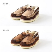 SUICOKE M2ab 어그 슬립온 털신 모카신