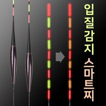 수광산업 평정 스마트전자찌 연속점등 민물전자찌, 8번 퍼플 45.5cm