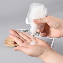 여행용 파우치 화장품 공병 튜브용기 휴대용 리필 파우치 여행용 공병 용기 샴푸 튜브 소분 화장품