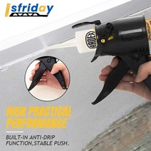 전동실리콘건 소세지건 자동휴대용 실리콘 코킹 건 절연 매 스틱 실란트 코너 이음새 충전 도구 찬장 도, 한개옵션0, 한개옵션0