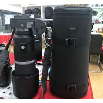 노트북카메라가방Pro 대형 망원 렌즈 두꺼운 패딩 가방 케이스 파우치 보호대 Tamron Sigma 150-600mm Nik, 한개옵션0
