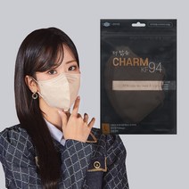 KF94 더맑은 참 새부리형 컬러 마스크 (대형50매), 베이지(Beige)