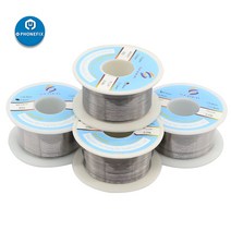 50g 0.3/0.5/0.8/1.0mm FLUX 2.0% 저 융점 주석 와이어 용융 로진 코어 솔더 납땜 롤 무 세척, 02 0.5mm