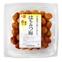 일본 토노하타 하치 꿀 우메보시 매실 절임 270g, 토노하타 하치 꿀 우메보시 270g, 1개