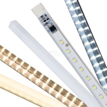 하이전구 220V 직결용 LED바 간접무드등 투명 불투명 600mm 1200mm, 1개, 1p단자콘넥터 낱개1개