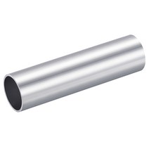빠루 야스리 Uxcell 6063 알루미늄 원형 튜브 28mm OD 내경 100mm 길이 파이프 튜빙, 한개옵션0