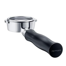 놈코어 58mm 바텀리스 포타필터 네이키드 E61 플레어 58 ECM 로켓 산레모 시네소 슬레이어 VBM에 적합, 51mm Fits Delonghi / 2 Ears