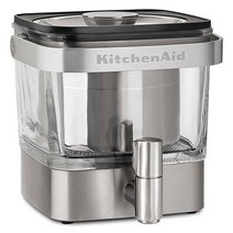 키친에이드 KCM4212SX 콜드브루 커피 메이커 브러시드 스테인리스 28온스, KitchenAid Cold Brew Coffee Ma