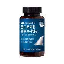 내추럴에너지 웰핏 콘드로이친 글루코사민정, 60정 x 1개