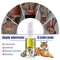 1Pcs Tiger Balm Pain Relief Spray Back Muscle Waist Knee Joint Health Care Massage Herbal Medicined