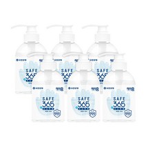 유한양행 [본사직영] 해피홈 SAFE365 겔타입 손소독제 500mL, 6개