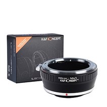 [정규 대리점]K&F 니콘 nikonAI 렌즈-마이크로포서즈 m43 마운트 어댑터 렌즈 크로스 첨부 nf-m43 (KFM43)