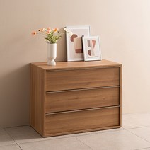 시에론 3단 서랍장 900, 내추럴