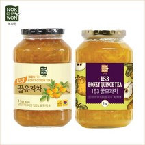 녹차원 달콤한 과일차세트 유자차 1kg+모과차 1kg, 단품