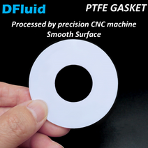 PTFE 가스켓 BSPP 플랜지 위생 실린더 플랫 링 5 6 8 10 12 15 18 20 30 mm 압력 게이지 씰링 개, 80 ID 24mm x OD 34mm_01 2MM