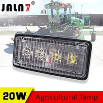 jaln7 1pc 20w 트랙터 led 24v 트럭 라이트 바 농업 차량 작업 램프 홍수 방수 for john deere case ih headlight