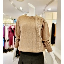 SI 라운드 옆선포인트 니트티셔츠(SFU29570)