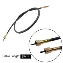 오토바이 스쿠터 속도계 케이블 악기 라인 50cc 125cc Roketa Taotao Kawasaki Suzuki Scooter Moped, 17 Type D -95cm