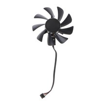 쿨러팬 냉각팬 1PC 사파이어 HD7770 7750 HD7970 RX 580 gtx560 gtx 950 85MM 4Pin 12V 0.55A FD9015U12S