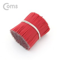 Coms 점퍼 케이블 Red 3.5cm 900ea 점퍼선, 본상품선택