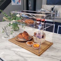 브레드박스 2단 DIY 다용도 보관함, 화이트색상 브레드박스2단, 1개