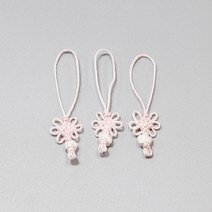 전통매듭 대 2.2cm×8cm 분홍 전통공예 장신구줄전통소품 노리프렌즈 만들기재료 전통꾸미기