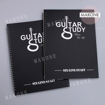 A4육선보 기타 악보본 유클리 베스 수색하여 부실하다 곡본 음악 작곡함 스펙트럼, 코드다 더하기 육 스펙트럼 100 장